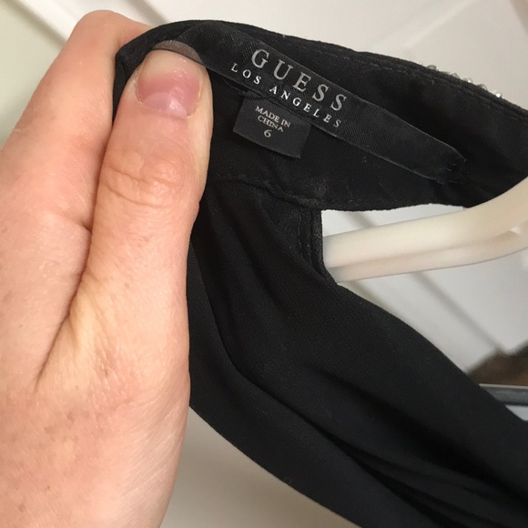 Black mini pleated dress - Picture 4 of 4